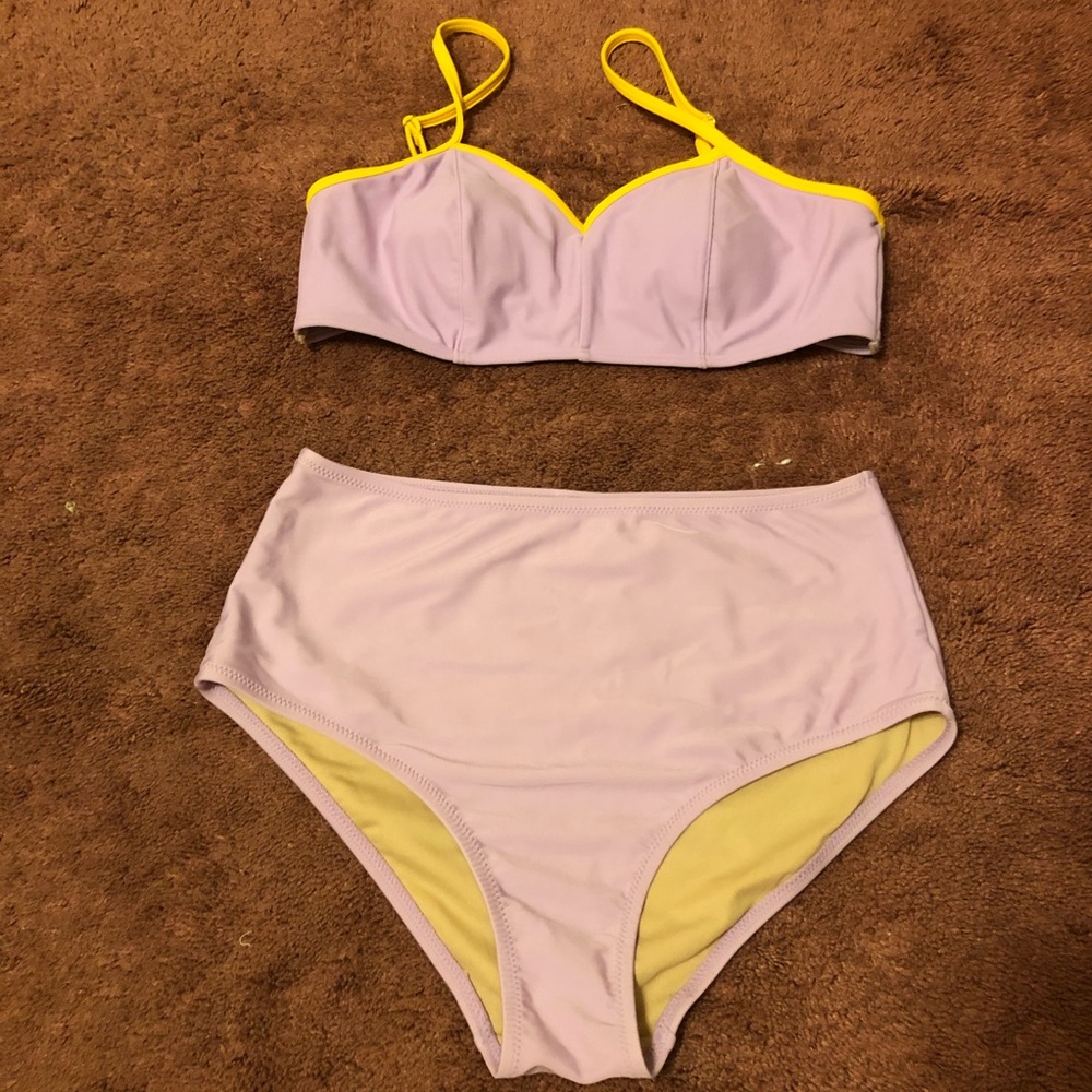 NWOT Old Navy High Waisted Swimsuit